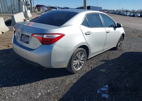 2015 Toyota Corolla Le Plus из США, поврежденный, VIN 2T1BURHE7FC365940
